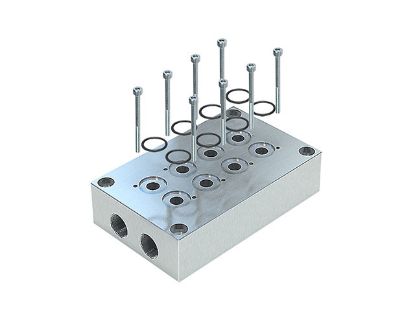 Picture of Viking Lite Viking Lite Series P2LAZ/P2LBZ 3-way Bar Manifold - 91213202SXZN