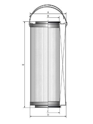 Picture of Replacement Elements - Medium Pressure Filter IL8 Series - 927661Q