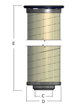 Picture of Replacement Elements -  Medium Pressure Filter 12CS/50CS Series - 937617Q