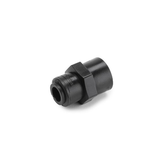 Picture of FB4FC4-HBLK - Push-to-Connect all plastic FDA compliant fitting, Parker TrueSeal