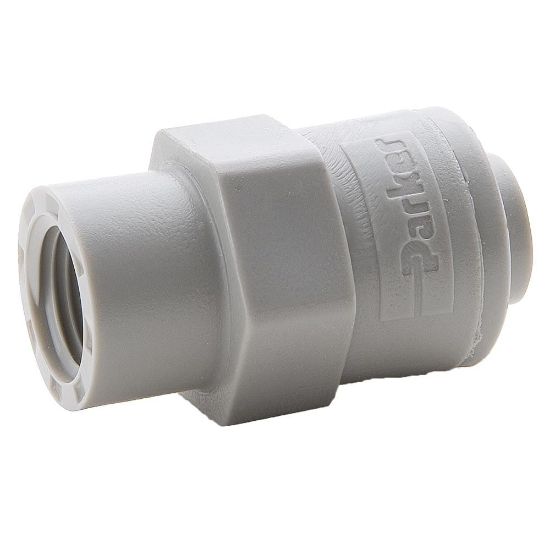 Picture of Push-to-Connect all plastic FDA compliant fitting, Parker TrueSeal - A4FC4-MG