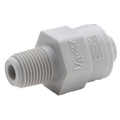 Picture of Push-to-Connect all plastic FDA compliant fitting, Parker TrueSeal - A4MC2-MG