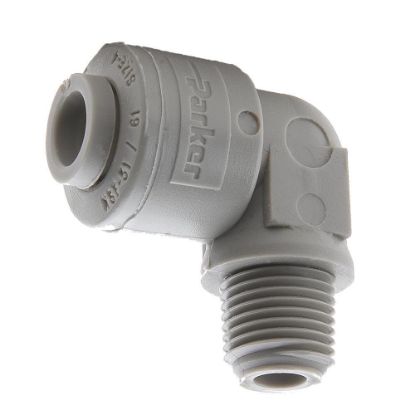 Picture of Push-to-Connect all plastic FDA compliant fitting, Parker TrueSeal - A4ME2-MG