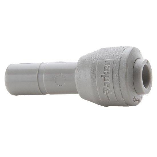 Picture of Push-to-Connect all plastic FDA compliant fitting, Parker TrueSeal - A4RD6-MG