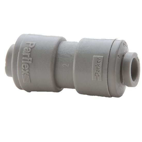 Picture of Push-to-Connect all plastic FDA compliant fitting, Parker TrueSeal - A4UC4-MG