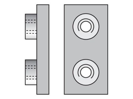 Picture for category Metric Heavy Series APC Weld Plate