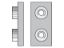Picture of Metric Heavy Series APC Weld Plate - APC8X