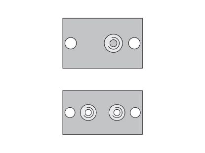 Picture of Metric Standard Series APLA Weld Plate – Long - APLA0X
