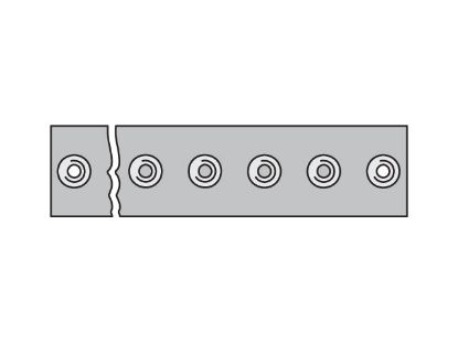 Picture of Metric Standard Series APRA Weld Plate – Strip - APRA0X