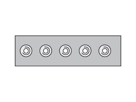 Picture for category Metric Standard Twin Series APRB Weld Plate – Strip