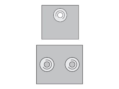 Picture of Metric Standard Series APKA Weld Plate – Short - APKA0X