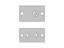 Picture of Metric Standard Series APLA Weld Plate – Long - APLA1X