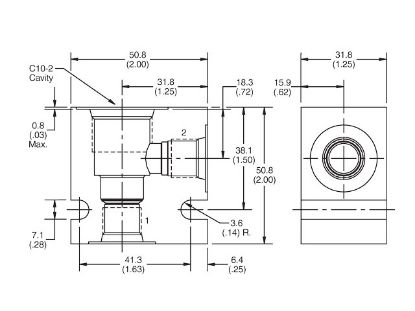 Picture of B10 Valve Body - B10-2-8P