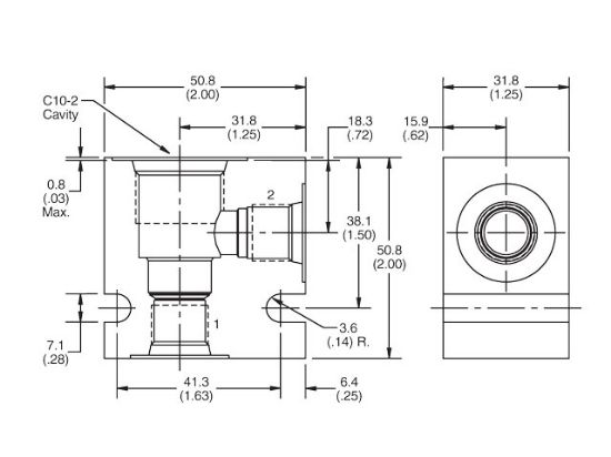 Picture of B10 Valve Body - B10-2-8P
