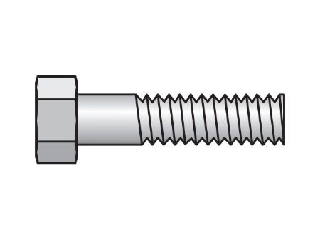 Picture for category Inch Standard Series BCP Hex Head Bolt for Cover Plate