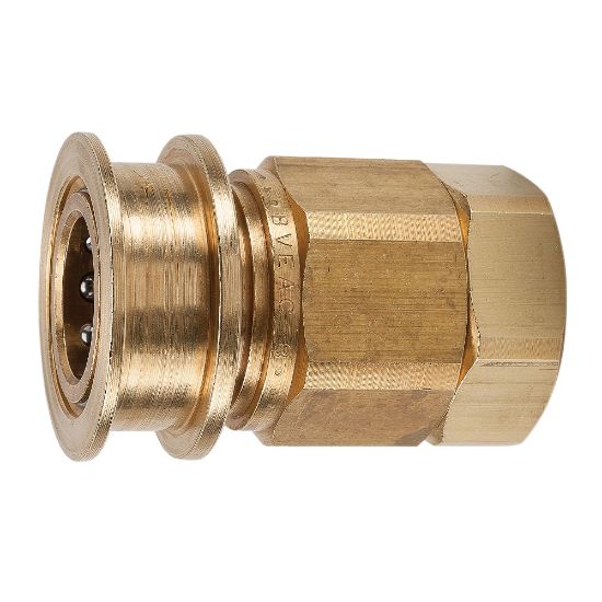 Picture of Vacuum and Medium Pressure Quick Couplings - EA Series - BVEAC6-6FE