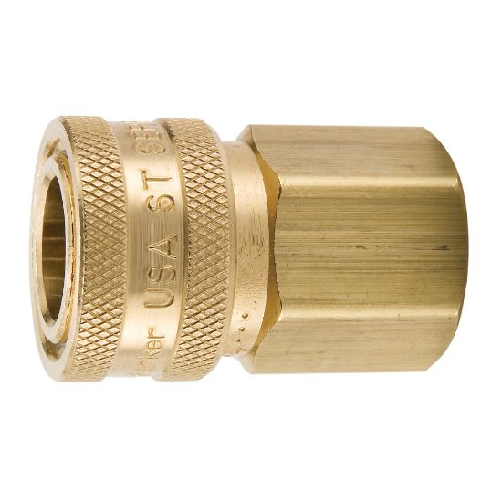 Picture of High Flow, Unvalved, Hydraulic Quick Couplings - ST Series - BST-2
