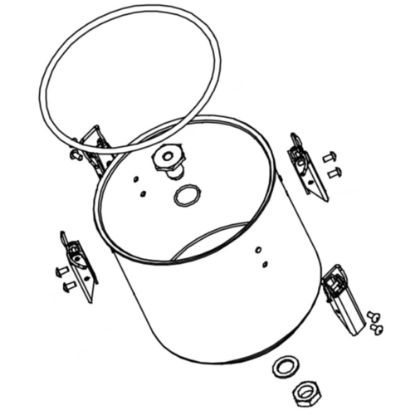 Picture of Crankcase Ventilation System Replacement Parts– Racor - CCV55275