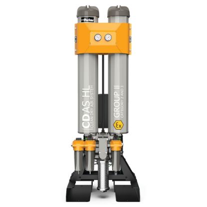 Picture of CDAS HL Medium Flow Heatless Compressed Air Dryer System - CDASHL050-40G16PP