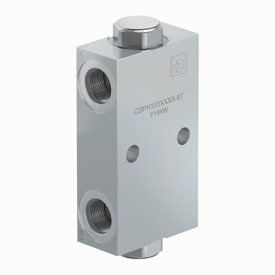 Picture of CDPH103P-8T - Pilot Piston Style Dual Pilot Operated Check Valves