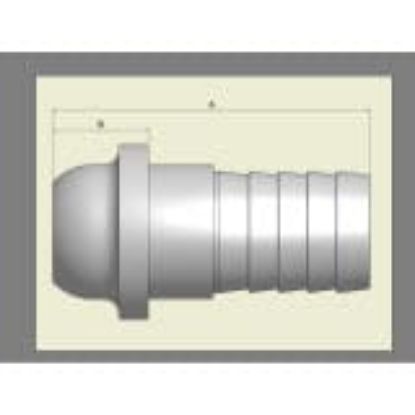 Picture of Permanent Crimp Brass Couplings, Series CGHBL - CGHBL-12-12