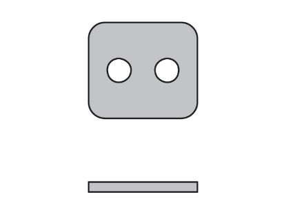 Picture of Inch Heavy Series CPH Cover Plate Heavy - CPH-7-SS