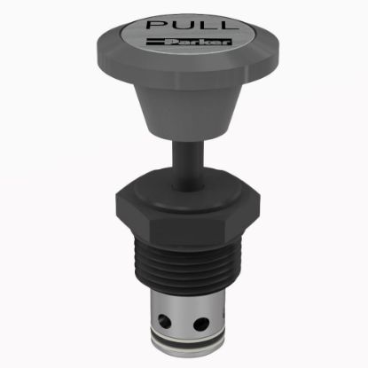 Picture of 2 Position, 2 Way Normally Closed Poppet Type Manual Valve - DL101K