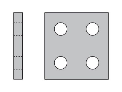 Picture of Metric Heavy Series DPDC Double Top Plate - DPDC4X