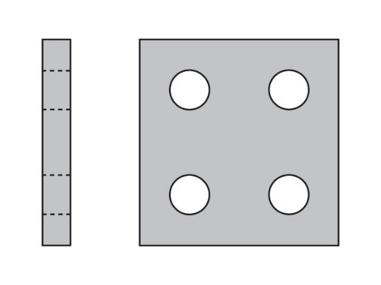 Picture of Metric Heavy Series DPDC Double Top Plate - DPDC4X