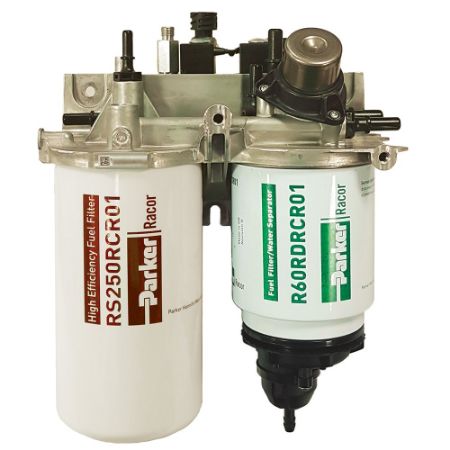 Picture for category Fuel Filter Water Separator - Racor Spin-on Series Twin Head