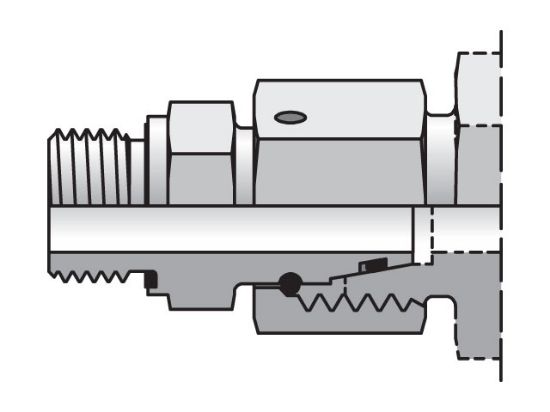 Picture of EO/EO-2 Straight Swivel, Swivel Connector - EGE-M-ED - EGE06SMED71