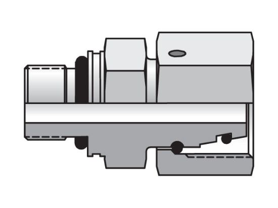 Picture of EO/EO-2 Straight Swivel, Swivel Connector - EGEO - EGEO06LMCF