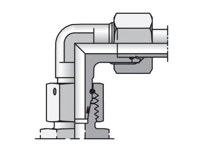 Picture of EO/EO-2 90° Elbow, Swivel Nut - EW - EW06L71