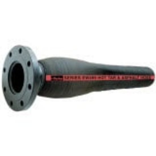 Picture of Large Diameter Custom Made Heavy Duty Hot Tar and Asphalt Dock Hose, Series EW499 - EW499-10000