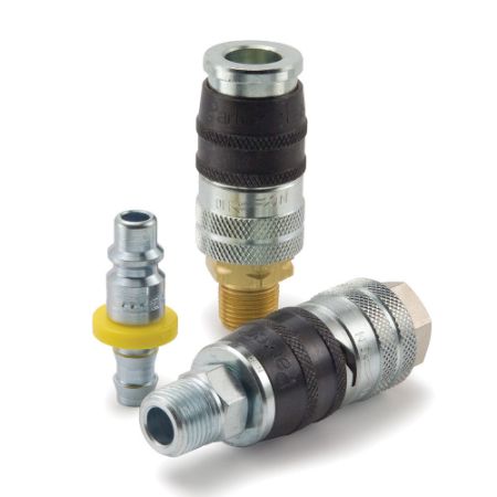 Picture for category Industrial Interchange, Safety Quick Connect Air Couplers, ISO 4414 - E-z-mate Series