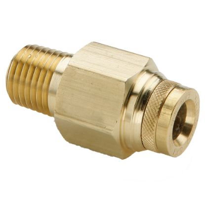 Picture of Brass Prestomatic Push to Connect DOT Fittings - F2PMTB10-1/4
