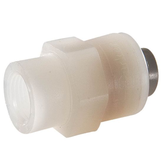 Picture of Push-to-Connect all plastic FDA compliant fitting, Parker TrueSeal - F4FC2