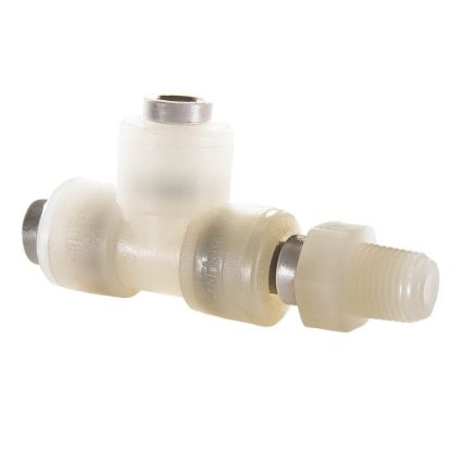 Picture of Push-to-Connect all plastic FDA compliant fitting, Parker TrueSeal - F4MRS2