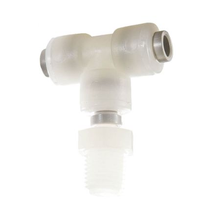 Picture of Push-to-Connect all plastic FDA compliant fitting, Parker TrueSeal - F4MTS2