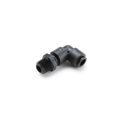 Picture of Push-to-Connect all plastic FDA compliant fitting, Parker TrueSeal - FB6MES2-HBLK