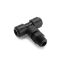 Picture of Push-to-Connect all plastic FDA compliant fitting, Parker TrueSeal - FB6MTS4-HBLK
