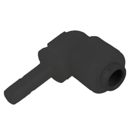 Picture of Push-to-Connect all plastic FDA compliant fitting, Parker TrueSeal - FB4TEU4-HBLK