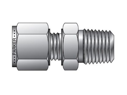 Picture of CPI Metric Tube NPT Male Connector - FBZ - FBZ 10-1/2-SS