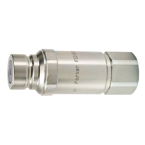 Picture of Flat Face, ISO 16028, Hydraulic Quick Couplings - FEM Series - FEC-622-12FO
