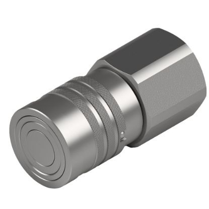 Picture of Flat Face, ISO 16028, Hydraulic Quick Couplings - FEM Series - FEM-371-10FO