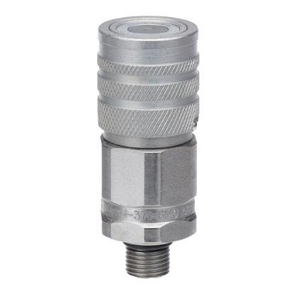 Picture of Flat Face, ISO 16028, Hydraulic Quick Couplings - FEM Series - FEM-371-8MO
