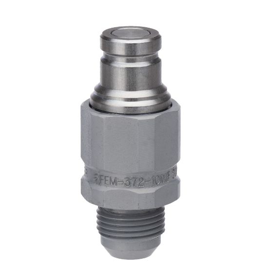 Picture of Flat Face, ISO 16028, Hydraulic Quick Couplings - FEM Series - FEM-372-10MF