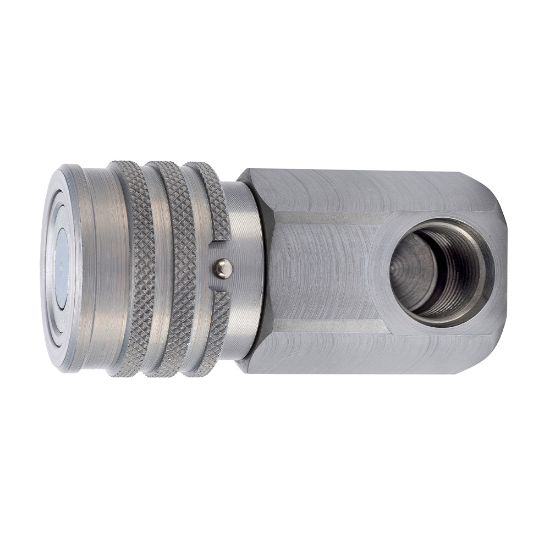 Picture of Flat Face, ISO 16028, Hydraulic Quick Couplings - FEM Series - FEM-501-C8FO