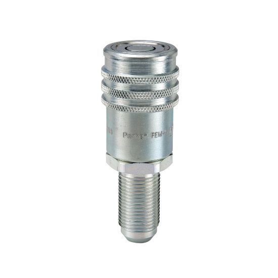 Picture of Flat Face, ISO 16028, Hydraulic Quick Couplings - FEM Series - FEM-621-16BMF-NL