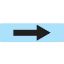 Picture of Transair Pipe Stickers - FL-ARROW-BLK-XL
